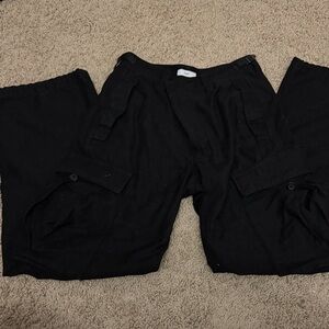 Black Cargo Pants
